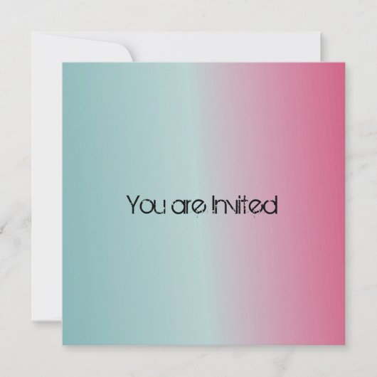 Invitation Shower pour bébé bleu (Devant)