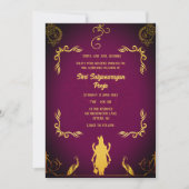 Invitation Shri Satyanarayan Pooja Hindu (Devant)