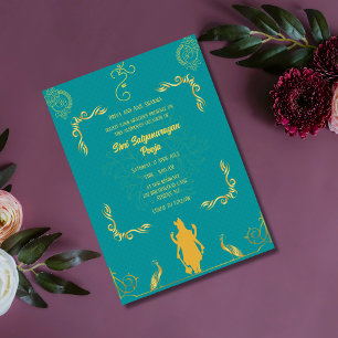 Invitation Shri Satyanarayan Pooja Hindu