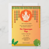 Invitation Shri Satyanarayan Pooja Hindu (Devant)