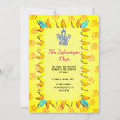 Invitation Shri Satyanarayan Pooja Indien (Devant)