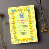 Invitation Shri Satyanarayan Pooja Indien