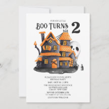 Shy Little Boo tourne 2 Halloween fête d'anniversa