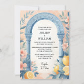 Invitation Si Arch Food Fun Fruit Lime Citron Mariage (Devant)