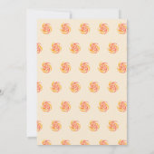 Invitation Si doux pour être anniversaire de enfant (Dos)