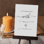 Invitation Si j'avais un seul signe de voeu, j'aimerais que v