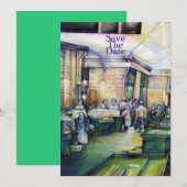 Invitation Si L'Art Nie La Forme, Grace La Fournira (Devant / Derrière)