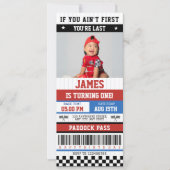 Invitation Si vous n'êtes pas le premier, vous êtes dernier R (Devant)