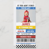 Invitation Si vous n'êtes pas le premier, vous êtes dernier R (Devant)