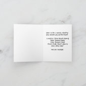 Invitation Siamese Chat lèche Plage de crème glacée Party (Intérieur)