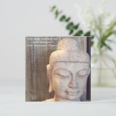 Invitation Siddhartha Gautama Photo (Debout devant)