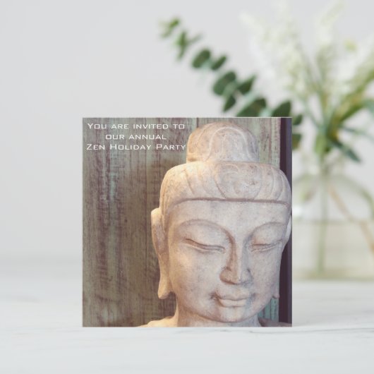 Invitation Siddhartha Gautama Photo (Debout devant)
