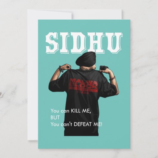 Invitation Sidhu Moosewala Desi Merch Punjabi Pullover (Devant)