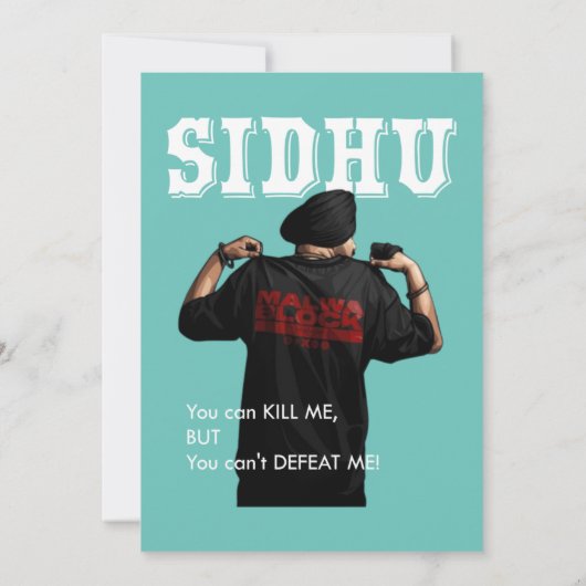 Invitation Sidhu Moosewala Desi Merch Punjabi Pullover (Dos)