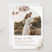 Invitation SIERRA Bohemian Arch Photo Party (Devant)