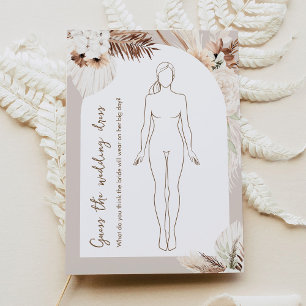 Invitation SIERRA Boho Devine Le Jeu De Fête des mariées De R