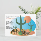 Invitation Siesta (Debout devant)