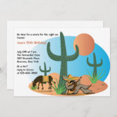 Invitation Siesta (Devant / Derrière)