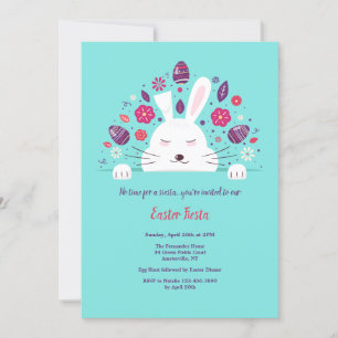 Invitation Siesta Easter Bunny Bunny