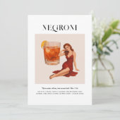 Invitation Signature Cocktail | Aries Zodiac Birthday (Debout devant)