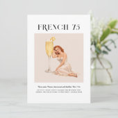 Invitation Signature Cocktail | Cancer Zodiac Birthday (Debout devant)