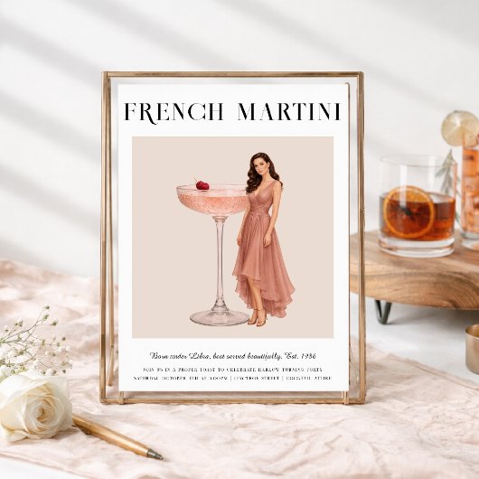 Invitation Signature Cocktail | Libra Zodiac Birthday