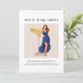 Invitation Signature Cocktail | Sagittarius Zodiac Birthday (Debout devant)