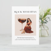 Invitation Signature Cocktail | Scorpio Zodiac Birthday (Debout devant)