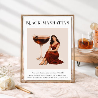 Invitation Signature Cocktail | Scorpio Zodiac Birthday