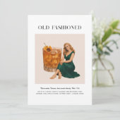 Invitation Signature Cocktail | Taurus Zodiac Birthday (Debout devant)