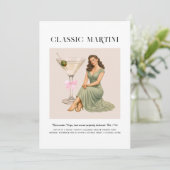 Invitation Signature Cocktail | Virgo Zodiac Birthday (Debout devant)