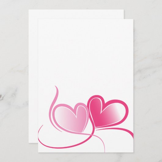 Invitation Signature: Matte 5 po x 7 po (Devant / Derrière)