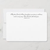Invitation Signature : Matte 5" x 7", enveloppes blanches sta (Dos)