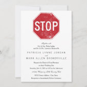 INVITATION SIGNE D'ARRÊT DÉTESTÉ (Devant)