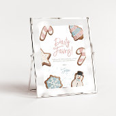 Invitation SIGNE DE FÊTE D'ANNIVERSAIRE DOUCE EN Hiver