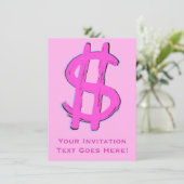 Invitation SIGNE Dollar Rose (Debout devant)