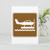 Invitation SIGNE hydravion (Debout devant)