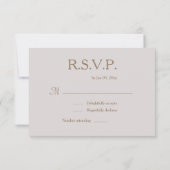 Invitation Signe Infini Rose Blush Nom Personnalisé Mariage R (Dos)