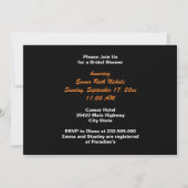 Invitation signe Las Vegas destination mariage nuptiale douch (Dos)