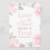 Invitation SIGNE Mariage Rose vintage rose (Devant)