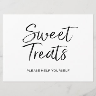 Invitation SIGNE Mariage "Sweet Traitements" Élégant