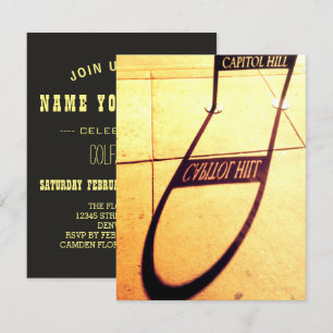 Invitation signe ombre de la colline capitale