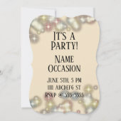 Invitation Signe vintage du glacier (Dos)