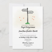 Invitation Signposts Mariage (Devant)