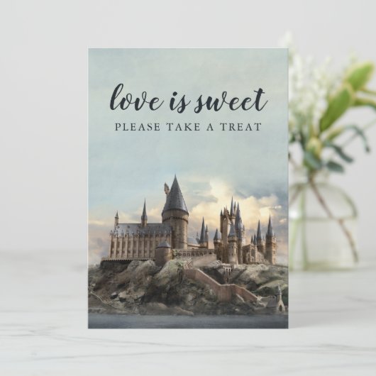 Invitation S'il vous plaît prendre un Harry Potter cadeau de (Debout devant)