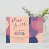 Invitation S'il vous plaît, rejoignez-nous le Mariage Cercles (Debout devant)
