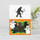 Invitation silhouette d'Archer Bigfoot (Debout devant)