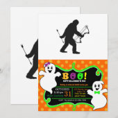 Invitation silhouette d'Archer de Bigfoot (Devant / Derrière)