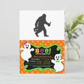 Invitation silhouette de bière Bigfoot (Debout devant)