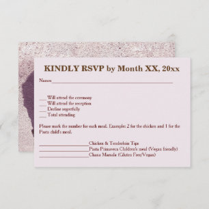 Invitation Silhouette de couple nuptiale coeur dans Sand RSVP